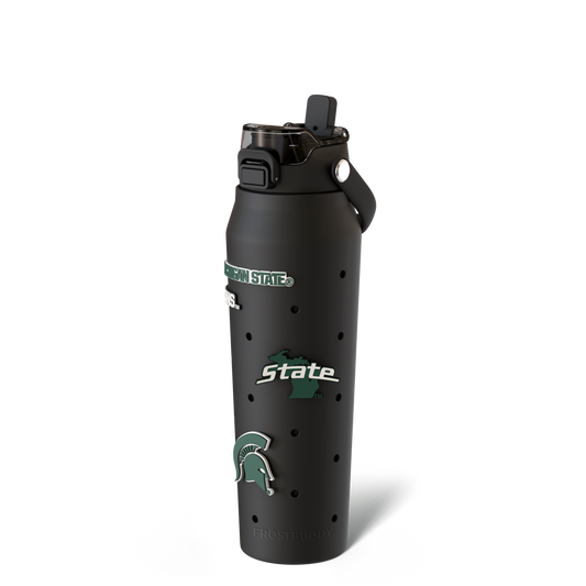 Bottle Buddy 32oz | Michigan State Spartans | Skin + Budz Bundle image 1
